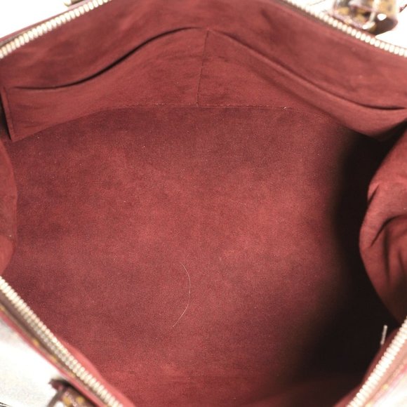 LOUIS VUITTON MONOGRAM SHINE DOC PM IN BORDEAUX RETAIL $2960-100% AUTHENTIC - Picture 11 of 16
